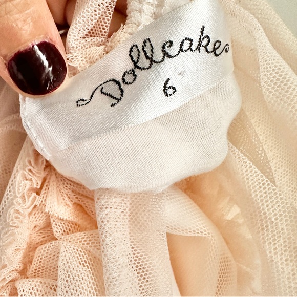 DOLLCAKE A Beautiful Mess Frock Tulle Tutu Girls Dress - Picture 8 of 9